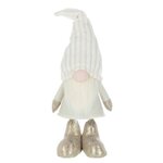 Paris Prix Statue Déco Lutin  Plumes  58cm Beige