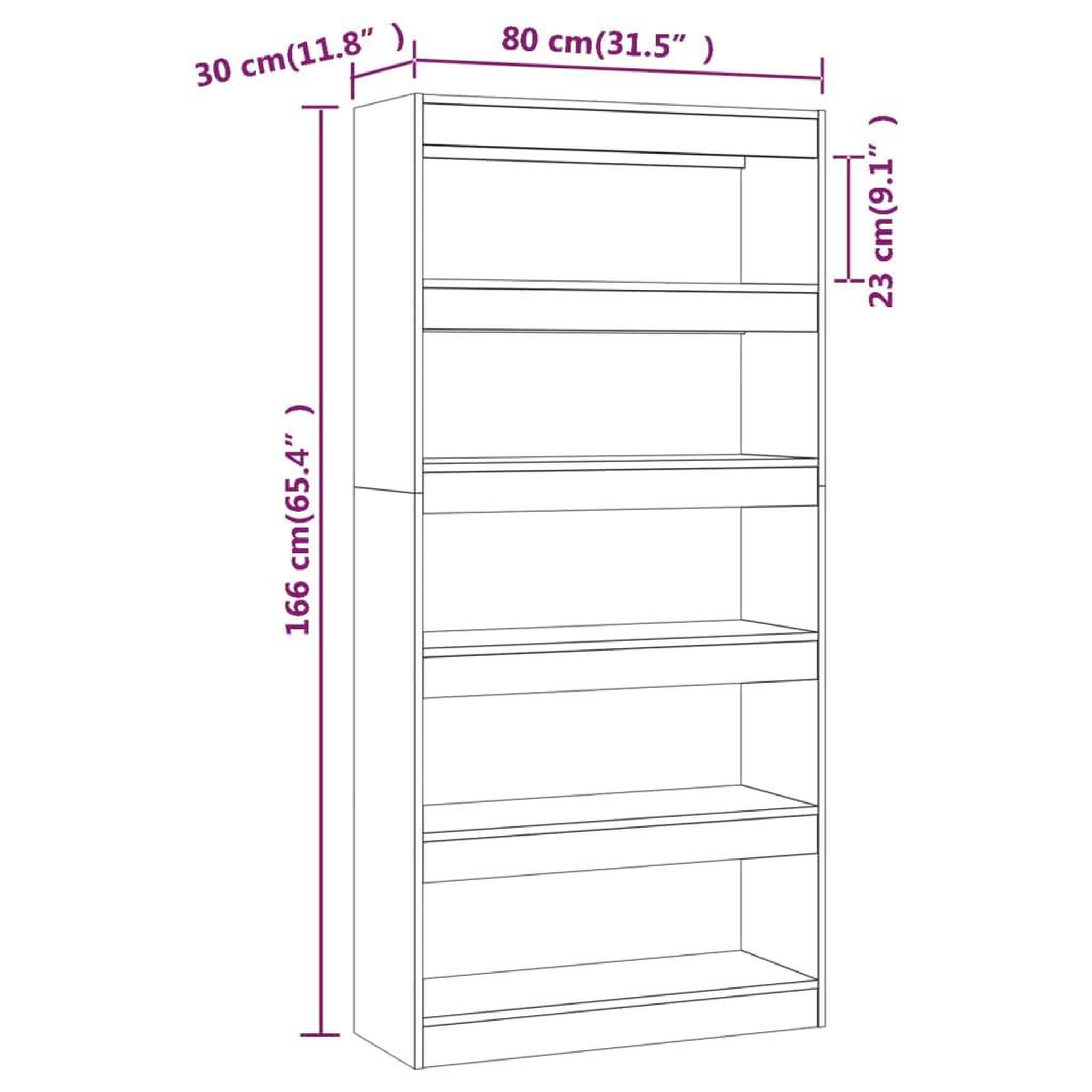 Voir la diapositive 6 : VIDAXL Bibliotheque/Separateur de piece Noir Bois d'ingenierie