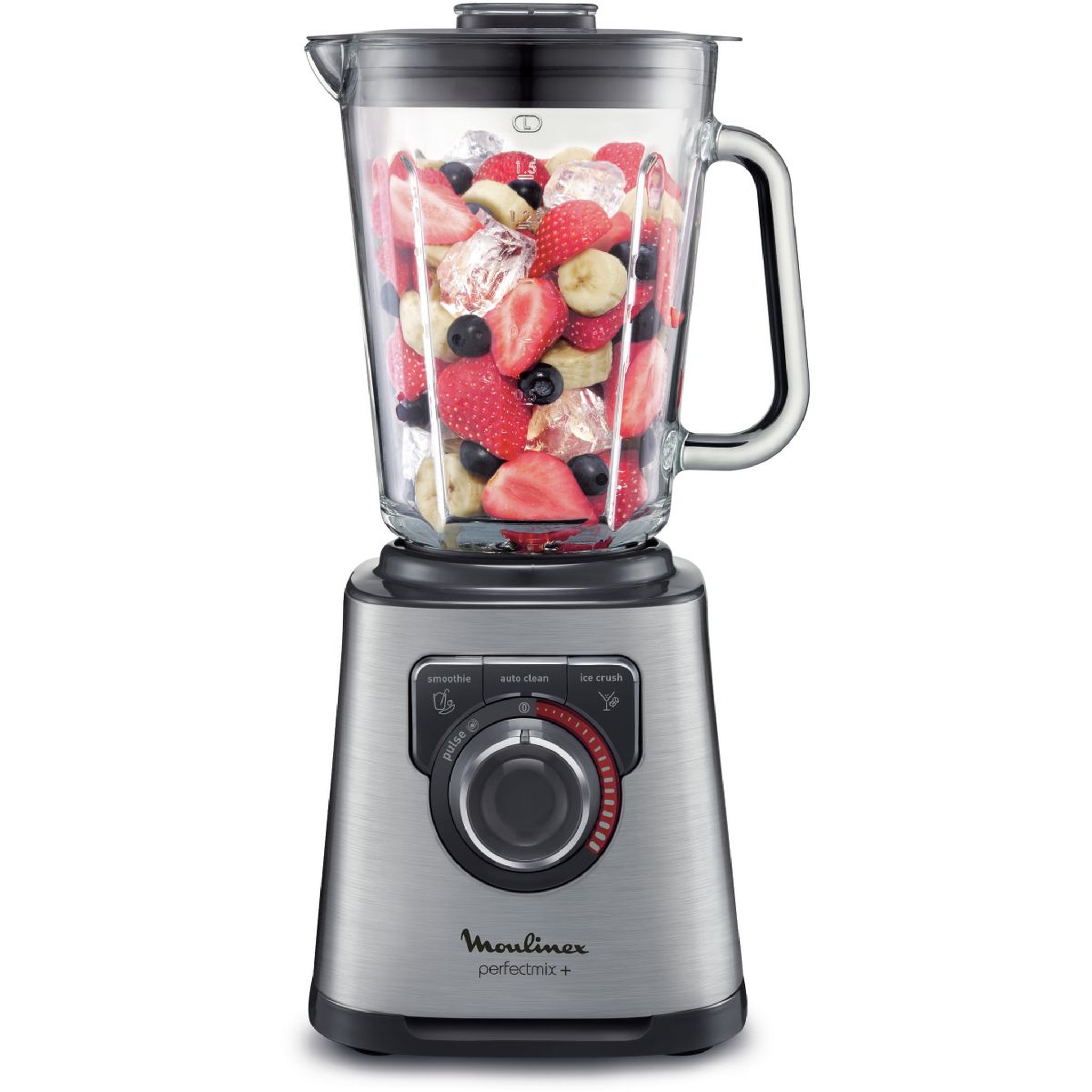 Voir la diapositive 1 : MOULINEX Blender Perfect Mix LM811D10