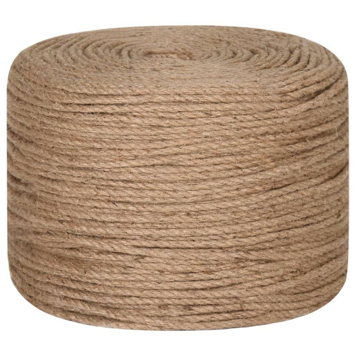 VIDAXL Corde de jute 25 m de long 6 mm d'epaisseur