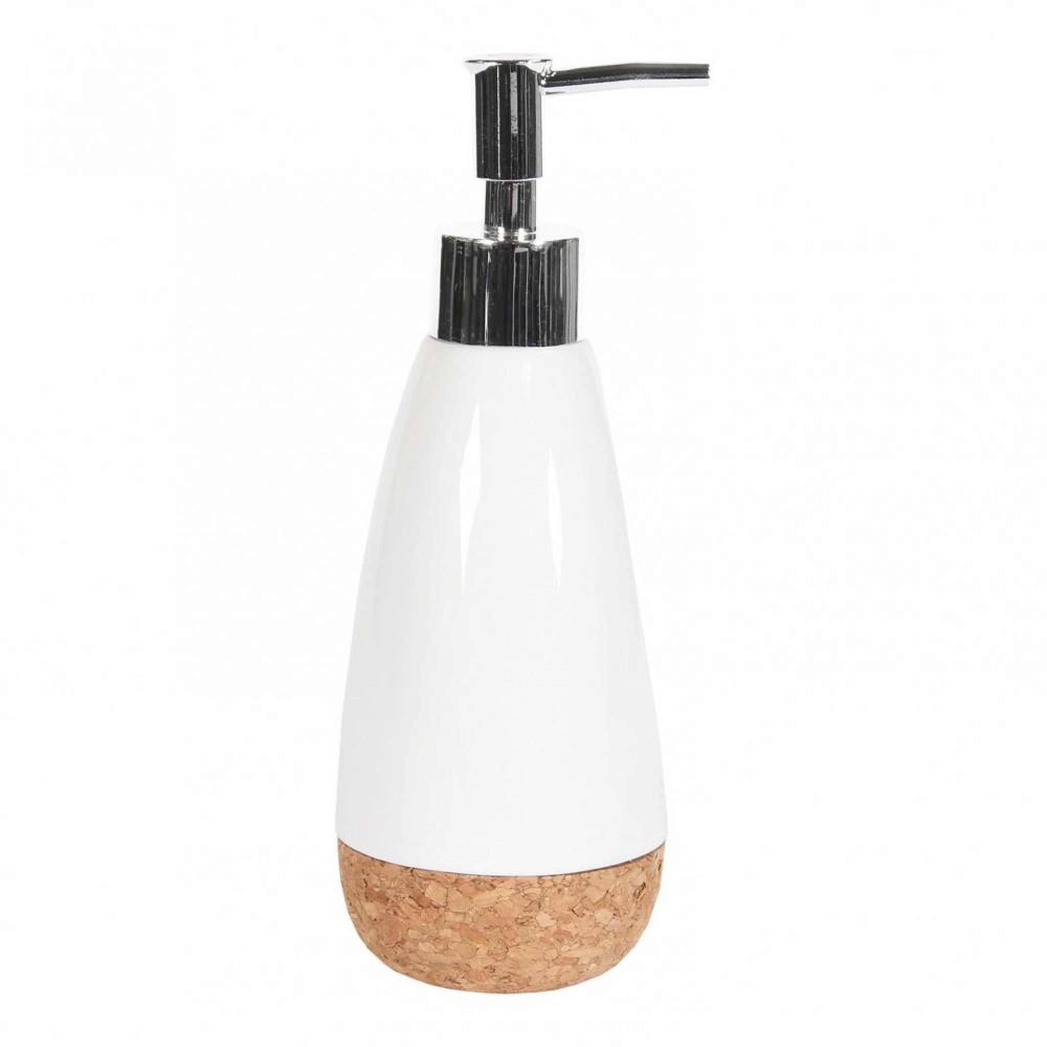 CENTRALE BRICO Distributeur de savon céramique Odemira, blanc