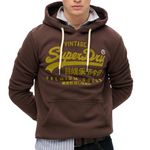 SUPERDRY Sweat  Homme Superdry Vl Tonal Relaxed. Coloris disponibles : Marron