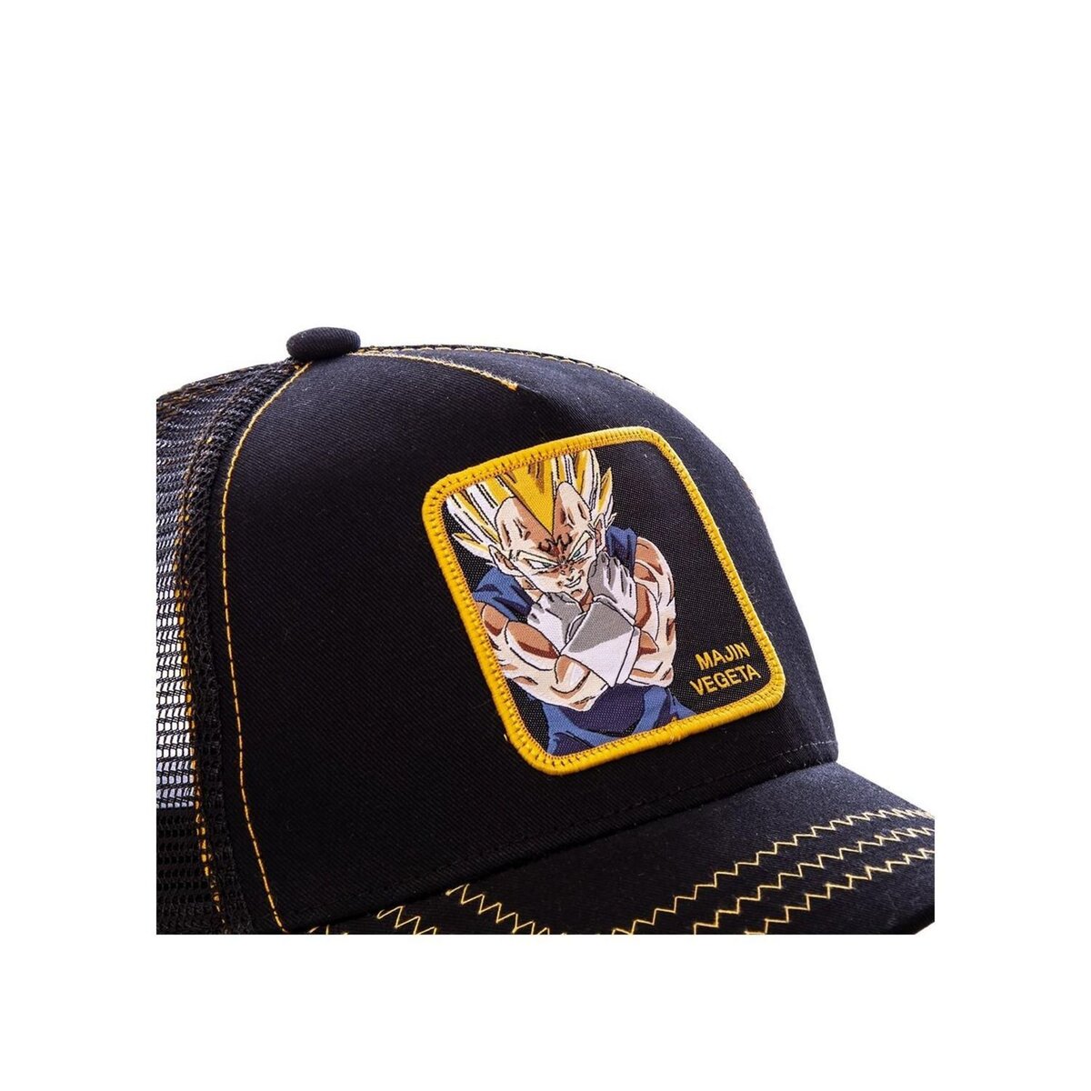 CAPSLAB Casquette Dragon Ball Z Mâjin Vegeta Noir