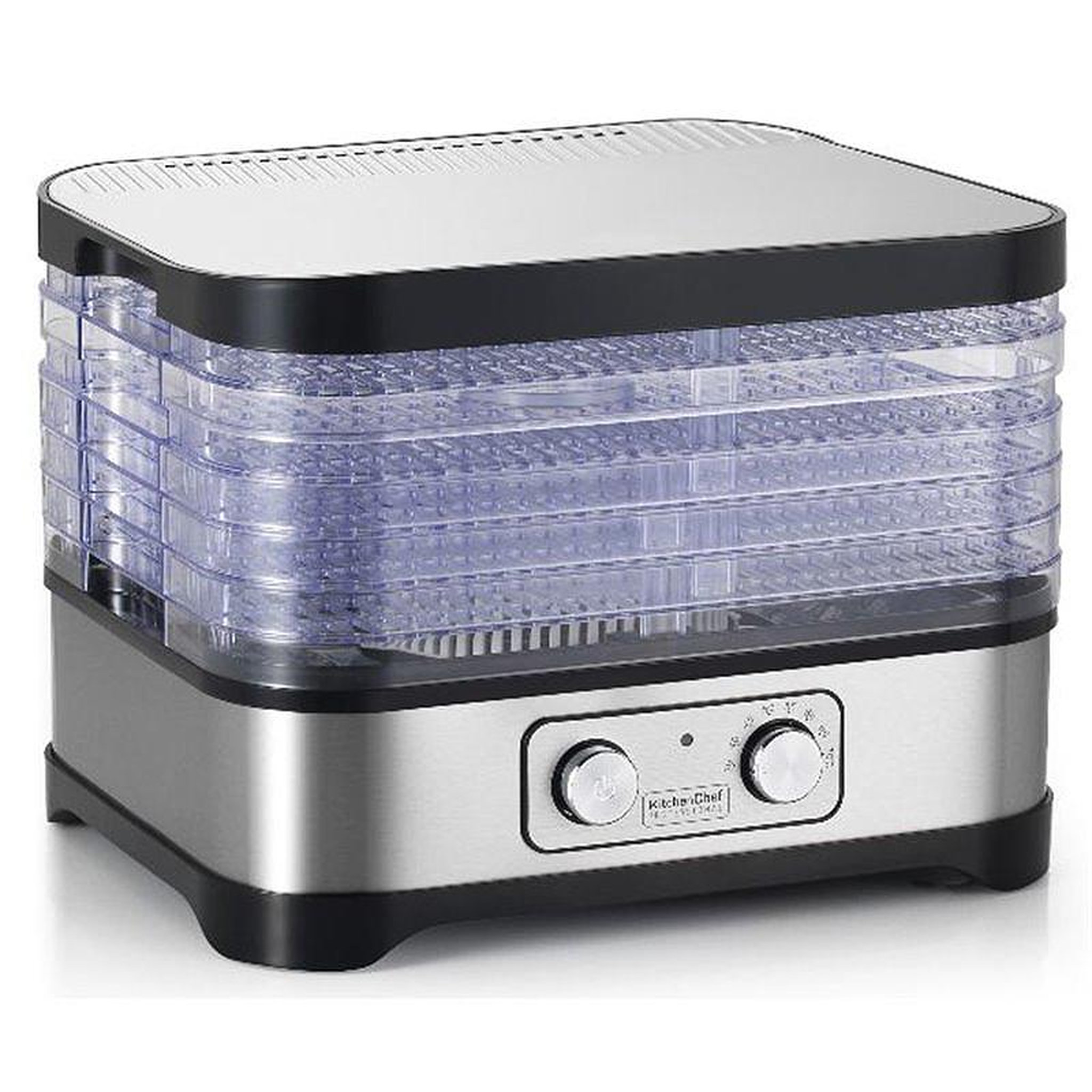 Voir la diapositive 2 : Kitchen chef Déshydrateur fruits et légumes 5 plateaux 400w - SECCO.5.MECA