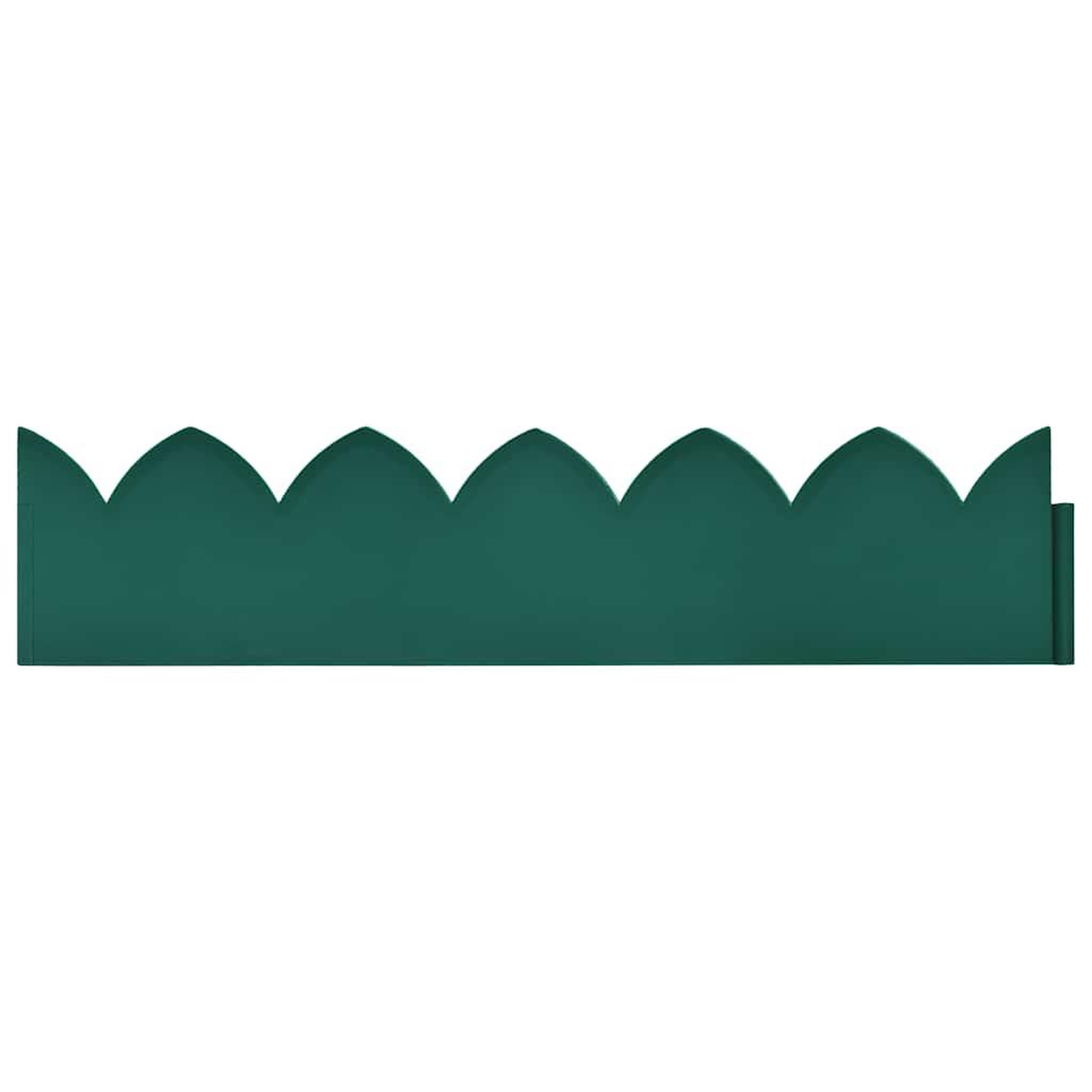 Voir la diapositive 5 : VIDAXL Bordures de jardin 10 pcs Vert 65x15 cm PP
