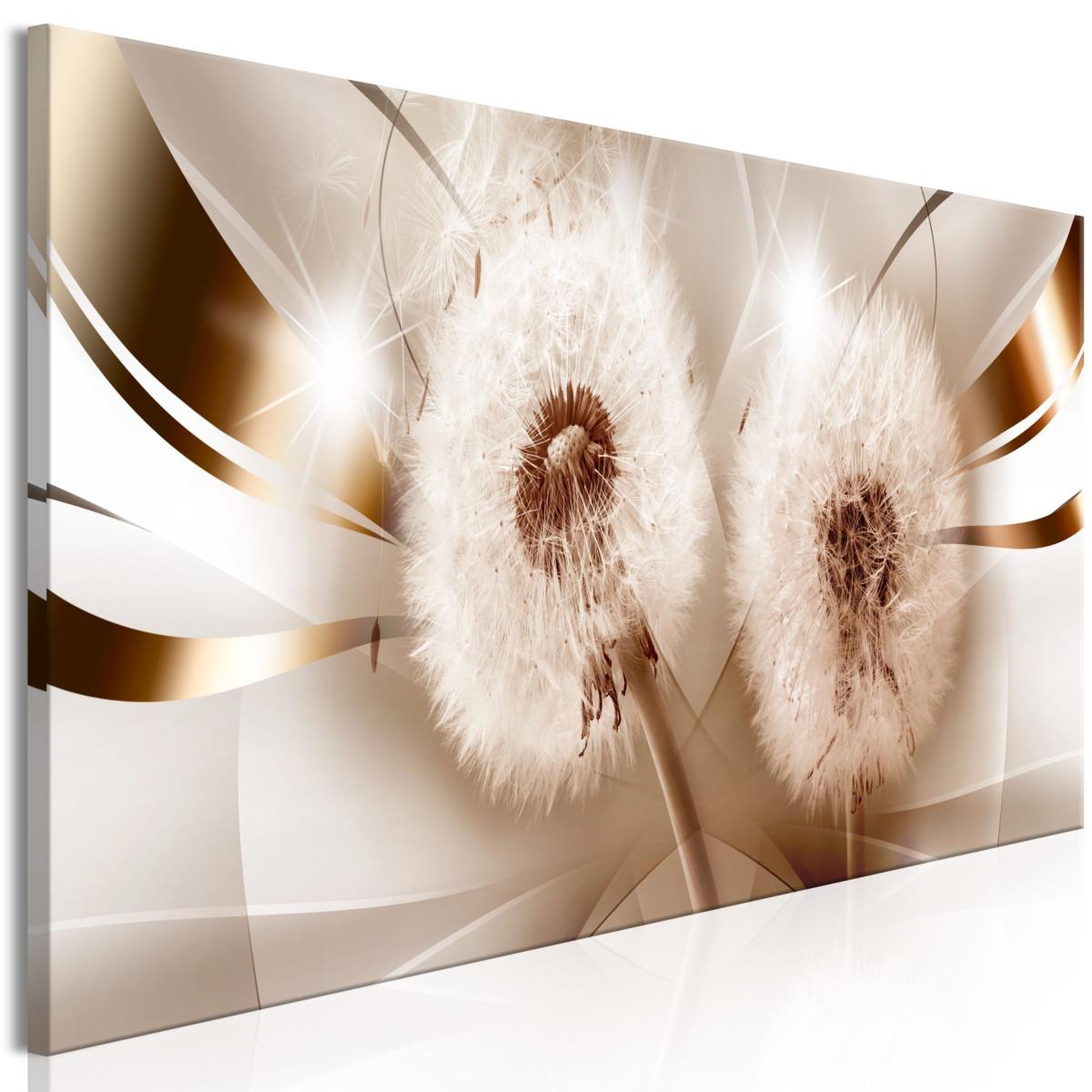 Voir la diapositive 1 : Paris Prix Tableau imprimé  two dandelions narrow
