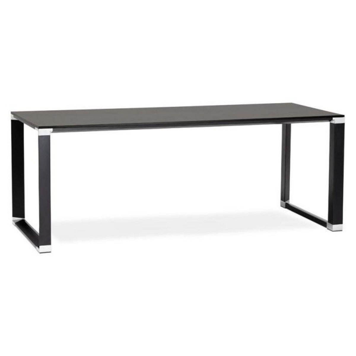 Paris Prix Bureau Design  Zaho  200cm Noir