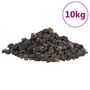 Voir la diapositive 2 : VIDAXL Roches volcaniques 10 kg noir 1 2 cm