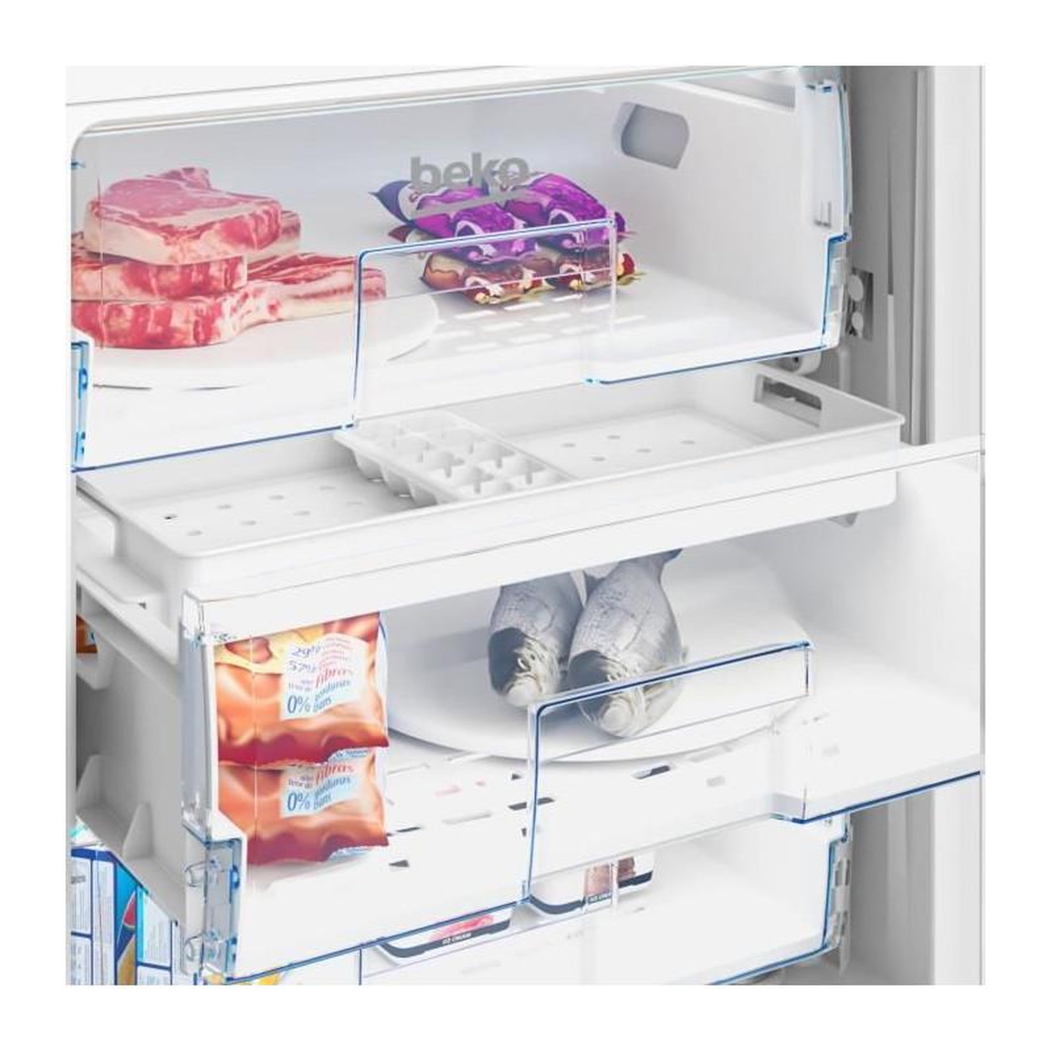 Voir la diapositive 5 : Beko Congélateur intégrable à pantographe 94l - bu1204n