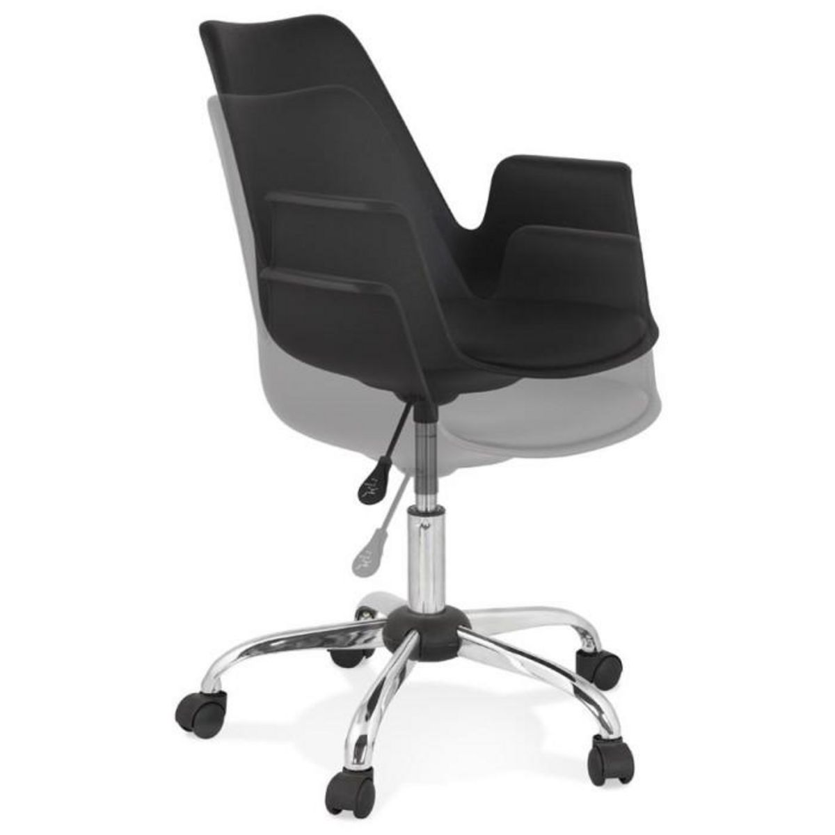 Paris Prix Fauteuil de Bureau Design  Rawasa  82cm Noir
