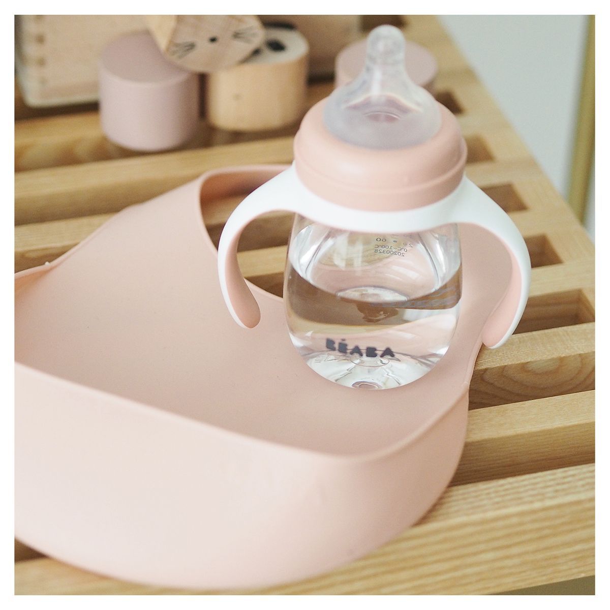 BEABA Bavoir en silicone