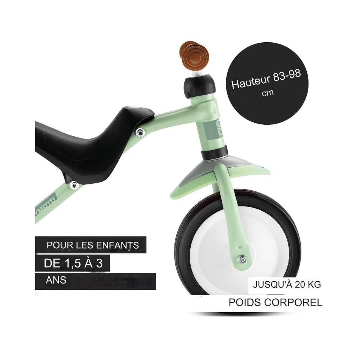 Puky Draisienne moto Pastel-Vert