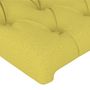 Voir la diapositive 4 : VIDAXL Tetes de lit 2 pcs Vert 72x7x78/88 cm Tissu