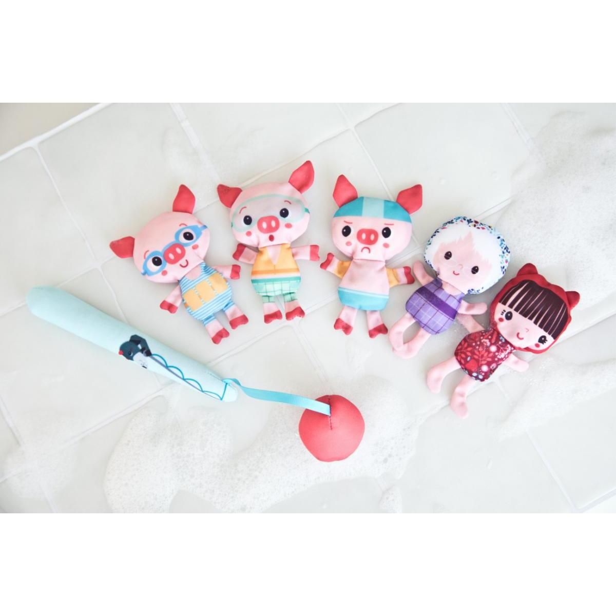 LILLIPUTIENS Peche a la ligne Petit Chaperon Rouge