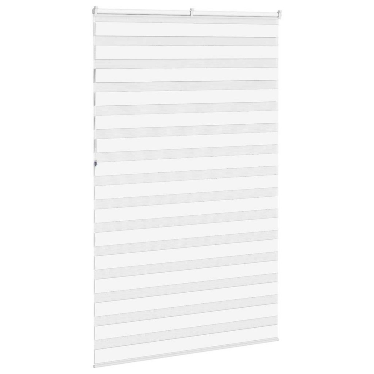 VIDAXL Store zebre blanc 145x230 cm largeur du tissu 140,9cm polyester