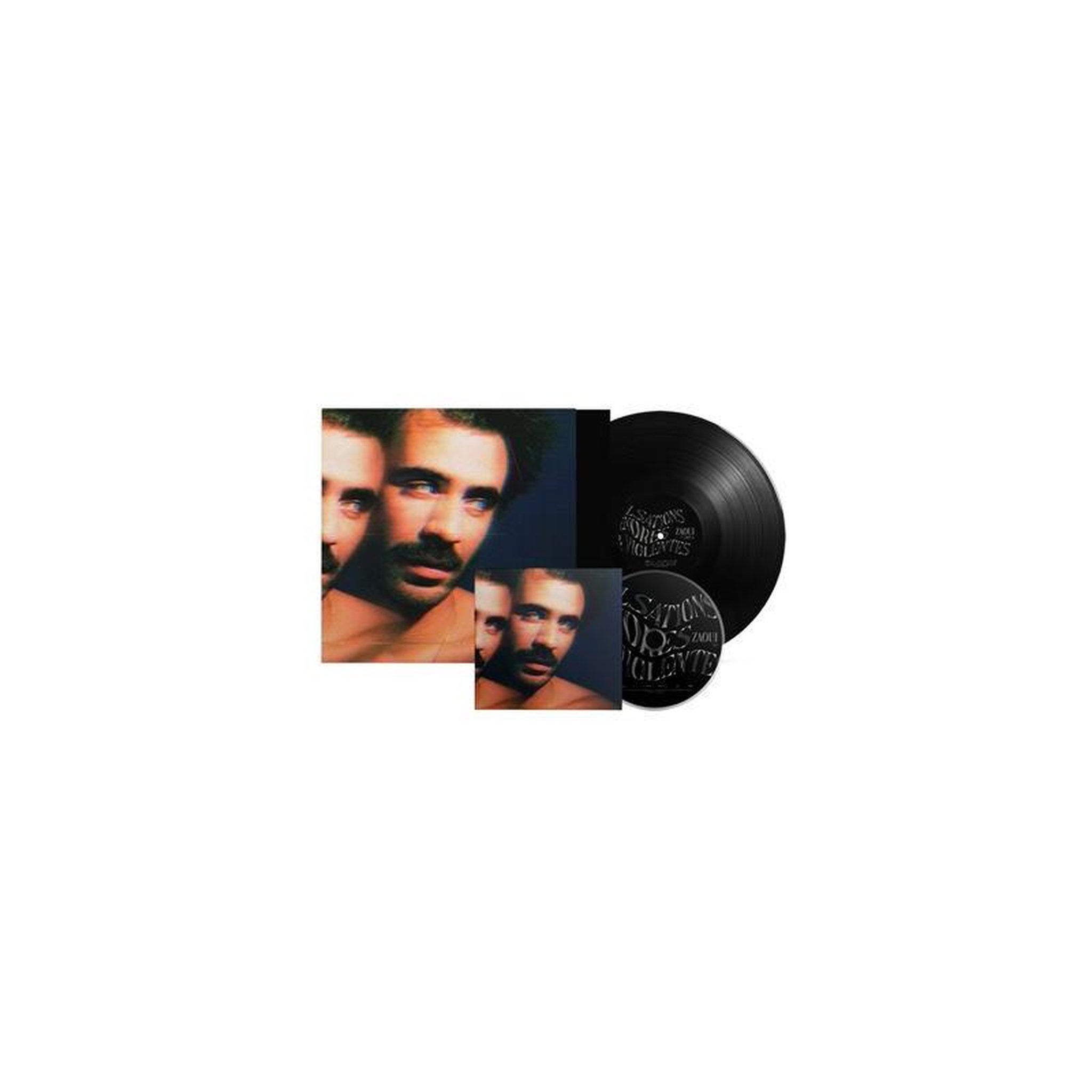 Vinyle 33t noir zaoui – pulsations tendres et violentes, édition vinyle +