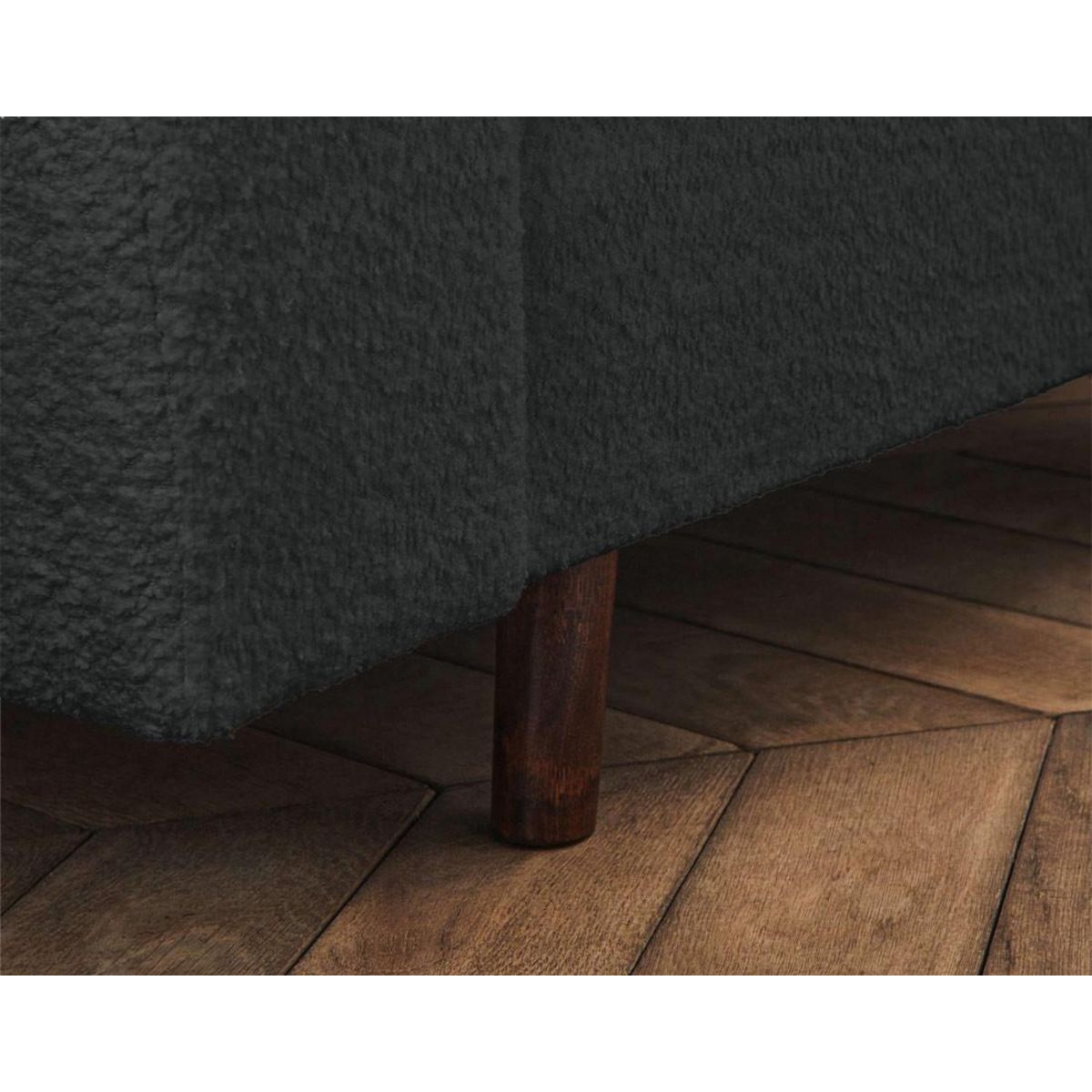 LISA DESIGN Rune - canapé 2 places - en tissu bouclette