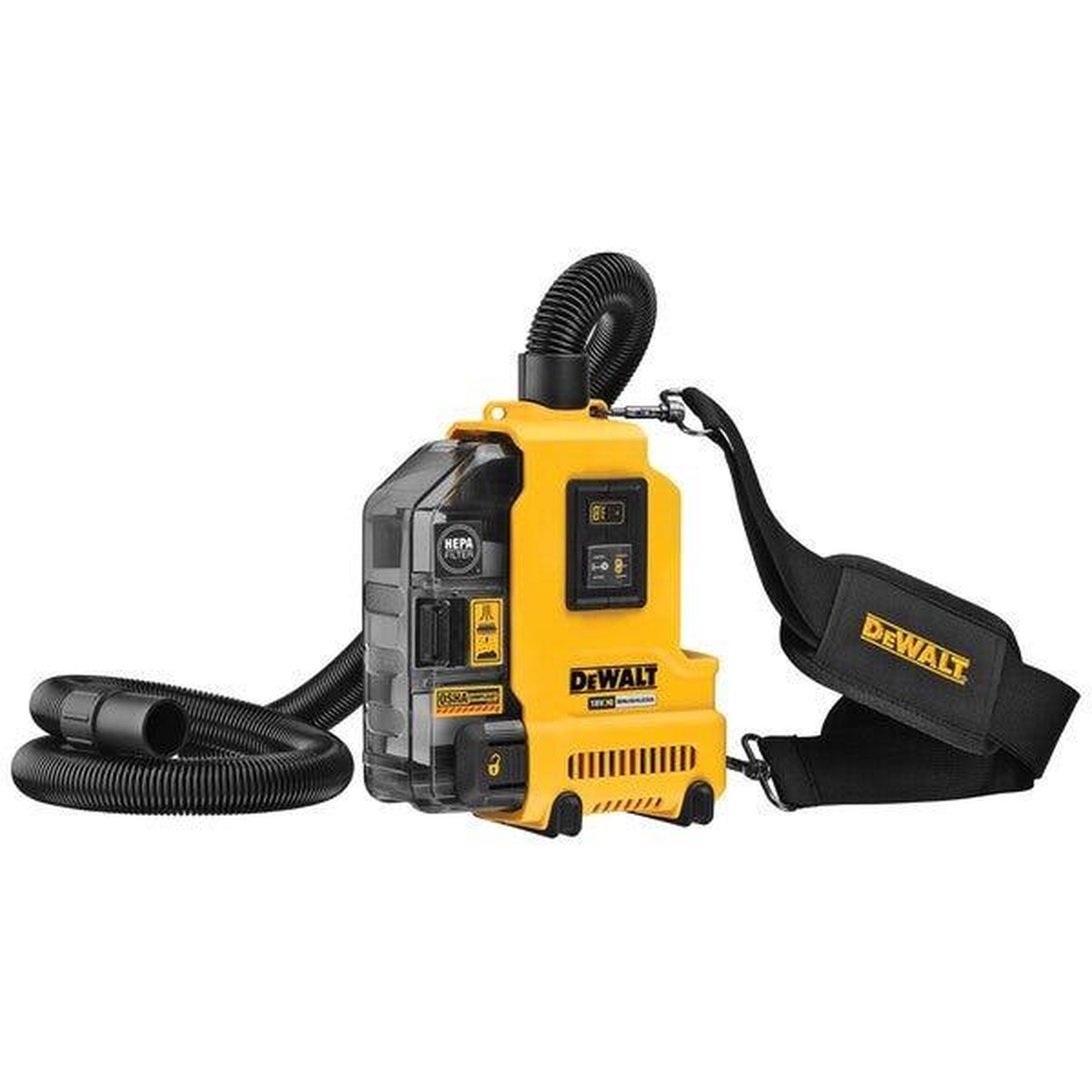 Dewalt Aspirateur portable xr 18v brushless - sans batterie ni chargeur