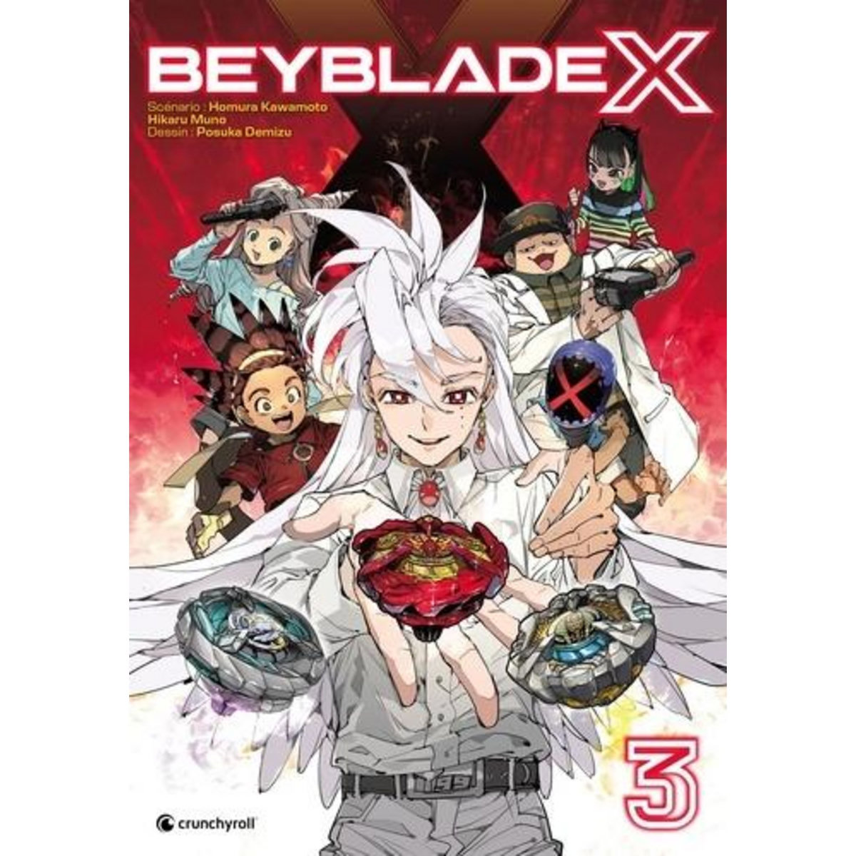 BEYBLADE X TOME 3 , Kawamoto Homura