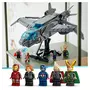 LEGO Marvel Super Heros 76248 Le Quinjet des Avengers, Jouet de Vaisseau Spatial avec Figurines, Infinity