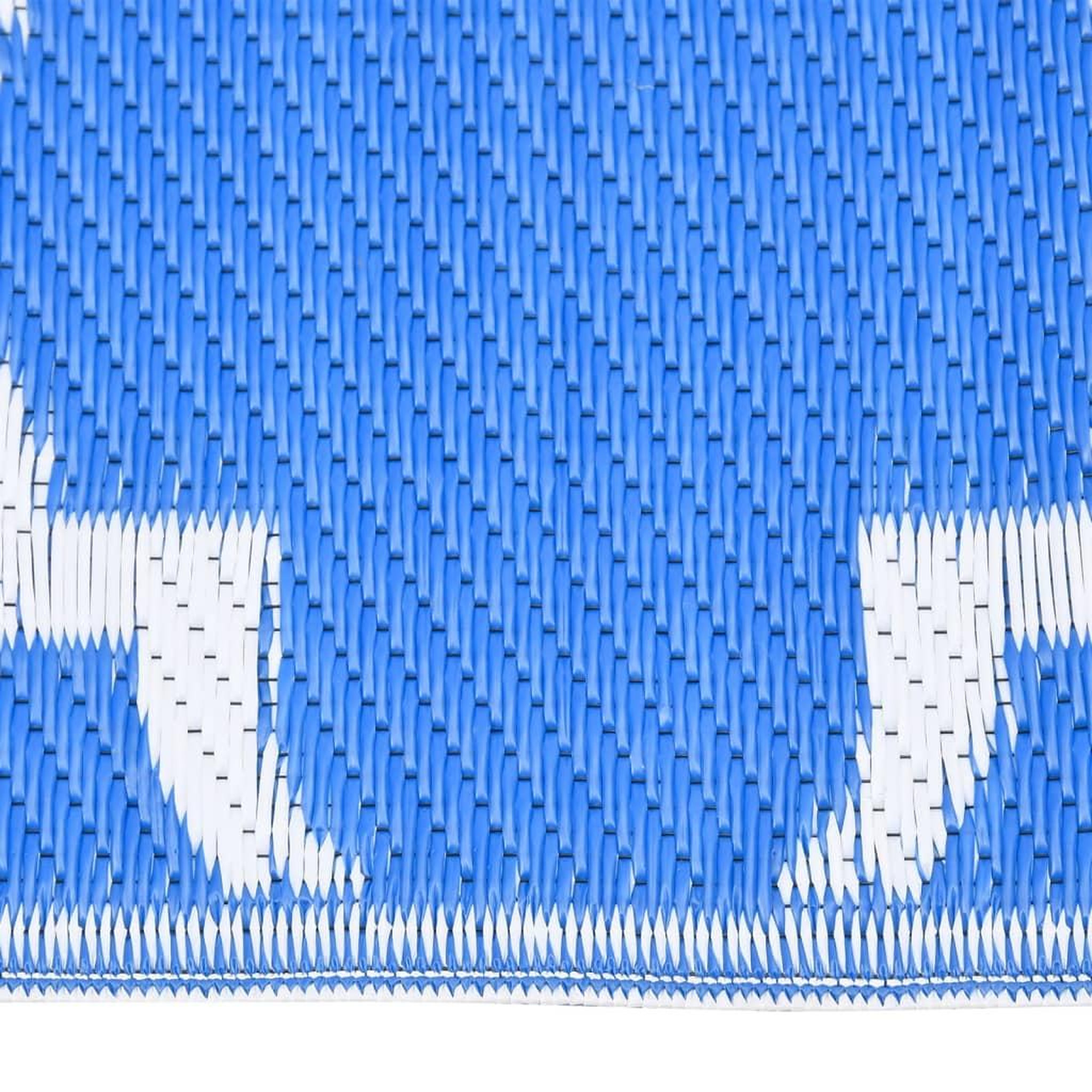 Voir la diapositive 3 : VIDAXL Tapis d'exterieur Bleu 160x230 cm PP
