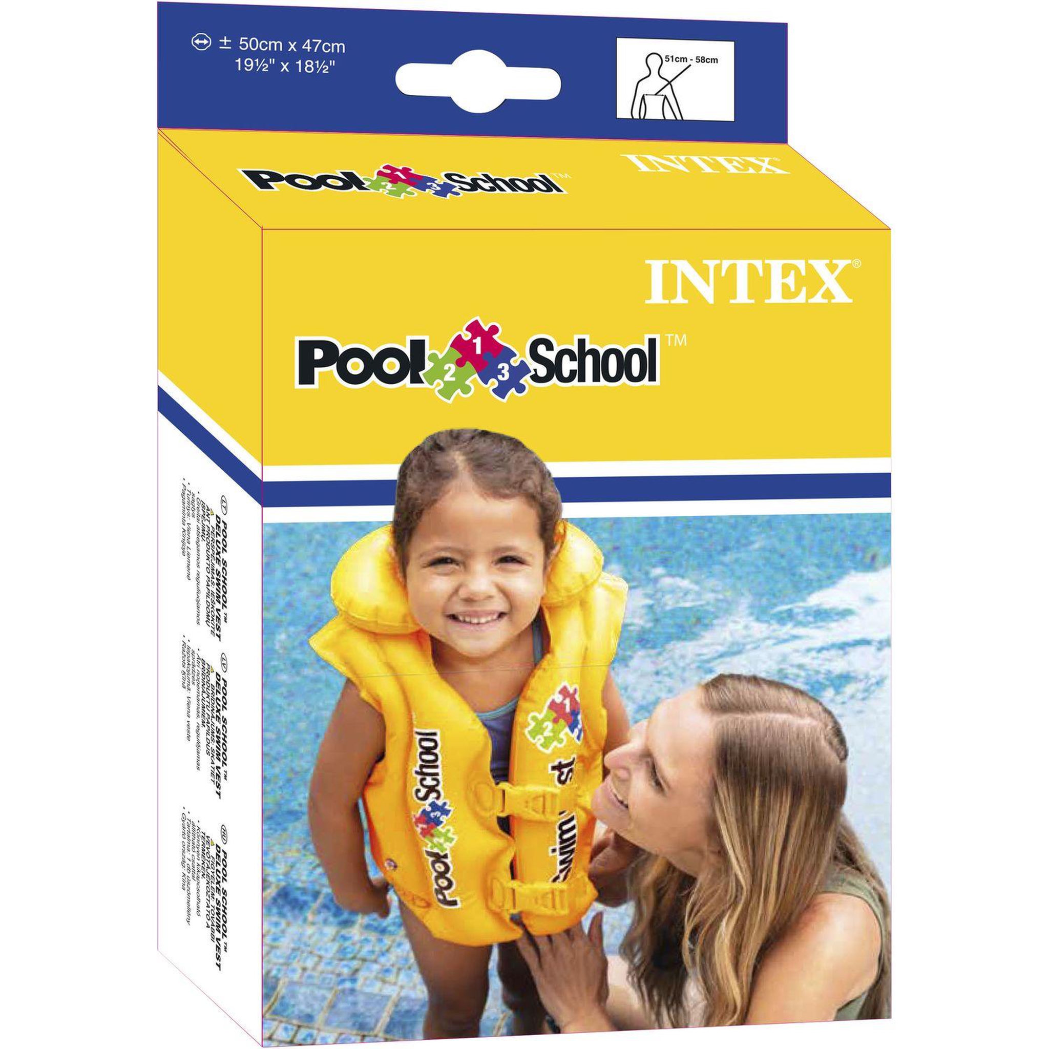 Voir la diapositive 2 : INTEX Gilet de natation