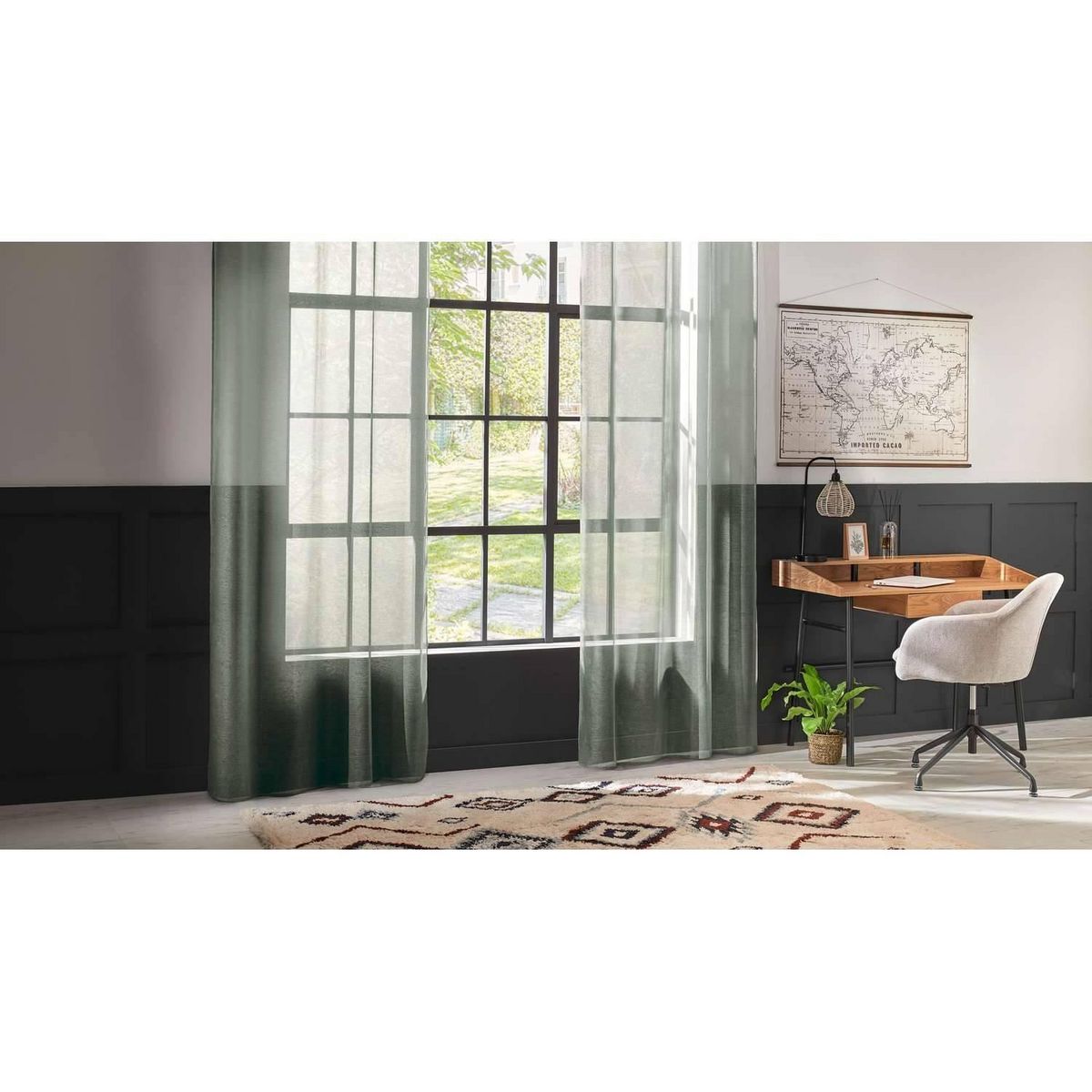 ATMOSPHERA Voilage Moly