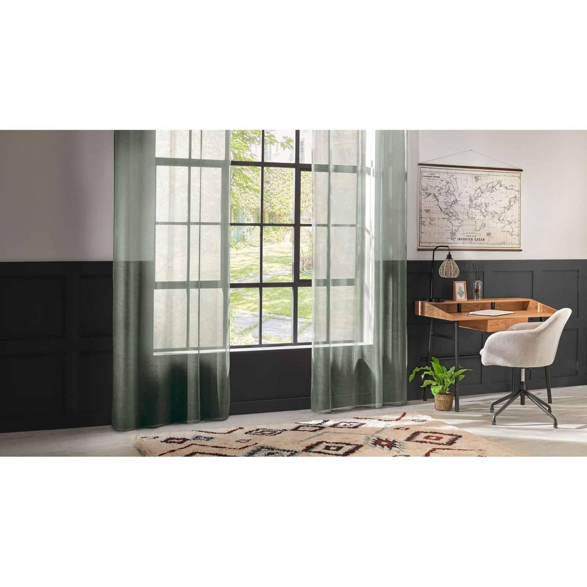 ATMOSPHERA Voilage Moly