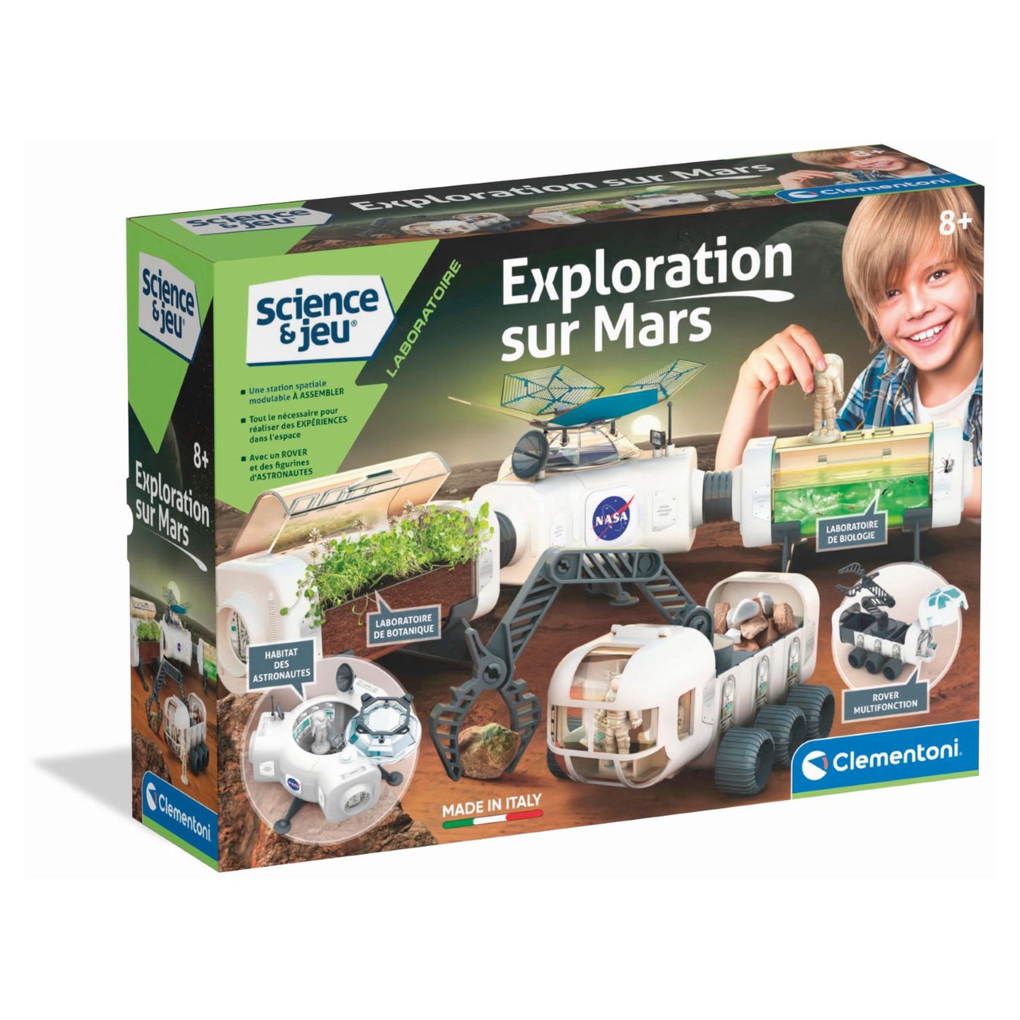 Voir la diapositive 1 : CLEMENTONI NASA Exploration sur MARS 