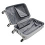 Voir la diapositive 6 : Alistair Valise cabine Alistair - Collection Iron - 4 roues - ABS ultra résistant - Noir