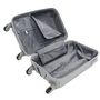 Voir la diapositive 6 : Alistair Valise cabine Alistair - Collection Iron - 4 roues - ABS ultra résistant - Noir