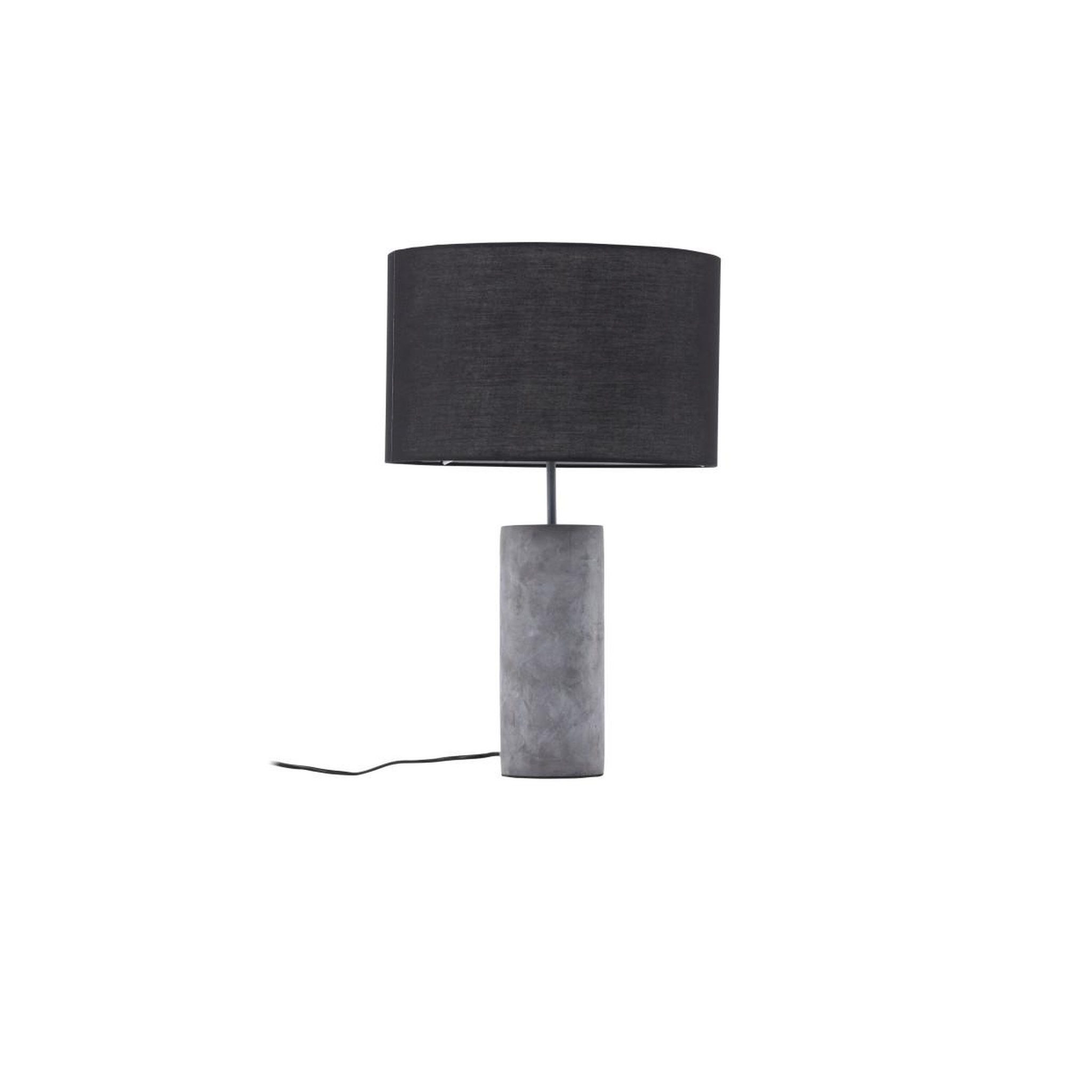 Voir la diapositive 2 : Paris Prix Lampe à poser  nancy  63cm noir