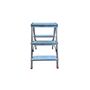 Voir la diapositive 6 : BRIXO Escabeau 3 marches Marche-pied Aluminium Charge 125 kg Pliable Pieds anti-dérapants BRIXO