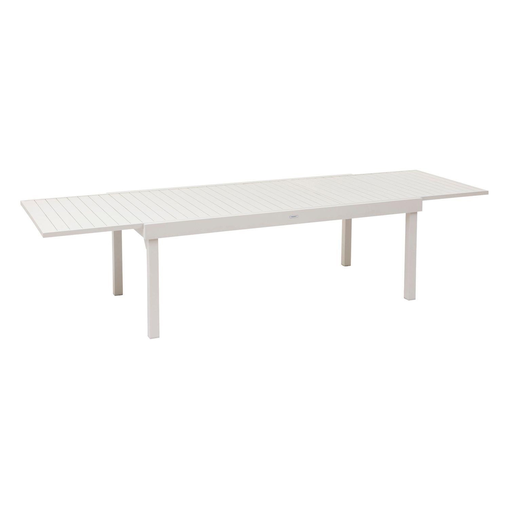 Voir la diapositive 3 : HESPERIDE Table de jardin extensible Piazza en aluminium - 12 Places
