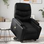 Voir la diapositive 1 : VIDAXL Fauteuil inclinable de massage electrique noir similicuir