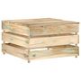 Voir la diapositive 2 : VIDAXL Tables palette de jardin 2 pcs Bois de pin impregne