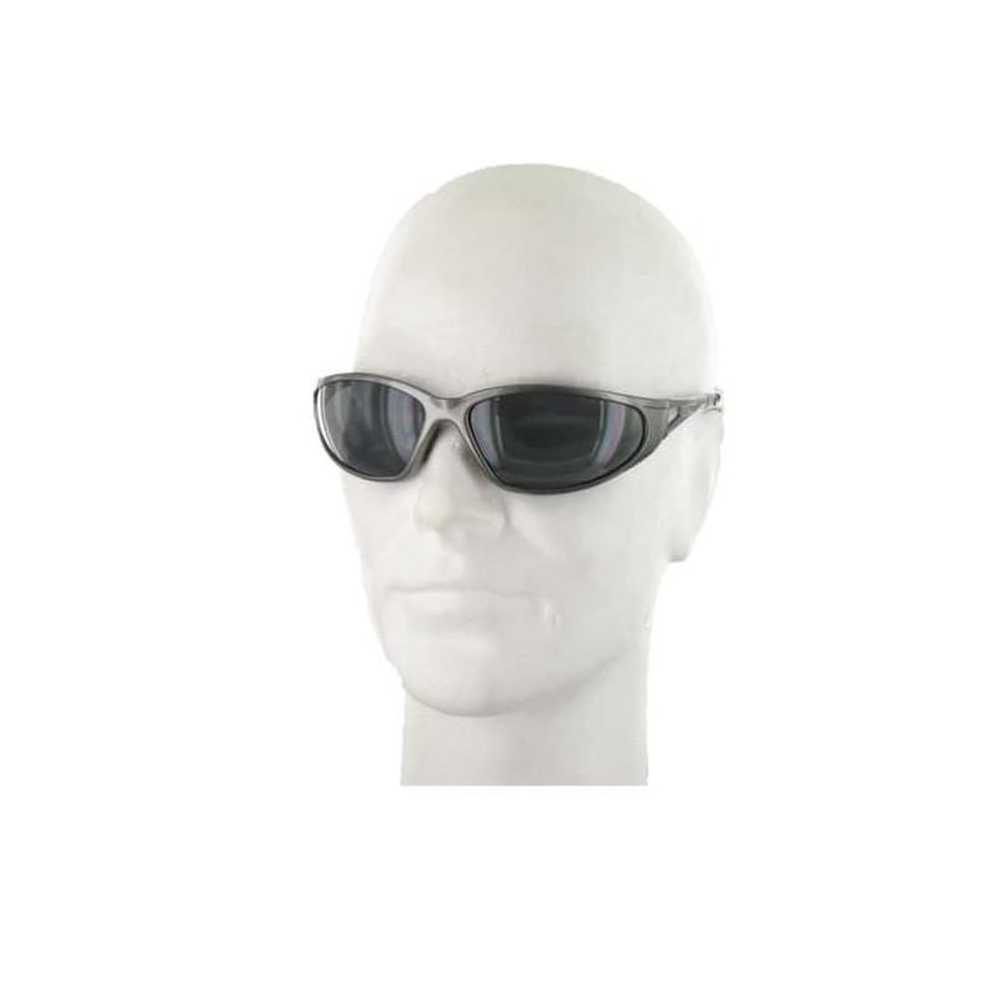 Voir la diapositive 2 : ESPACE-BRICOLAGE Lunettes de soleil FREELUX LUX OPTICAL Gris métal teinté Catégorie 3