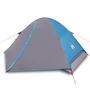 Voir la diapositive 4 : VIDAXL Tente de camping a dome 2 personnes bleu impermeable