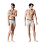 Voir la diapositive 4 : PIERRE CARDIN Lot de 4 boxers homme en coton Basic