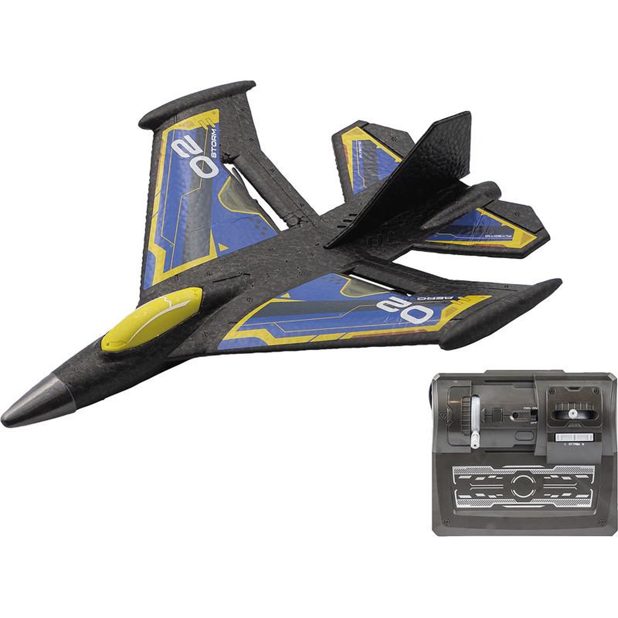 Voir la diapositive 2 : SILVERLIT Avion radiocommandé Silverlit Flybotic Sonic Evo 31 cm