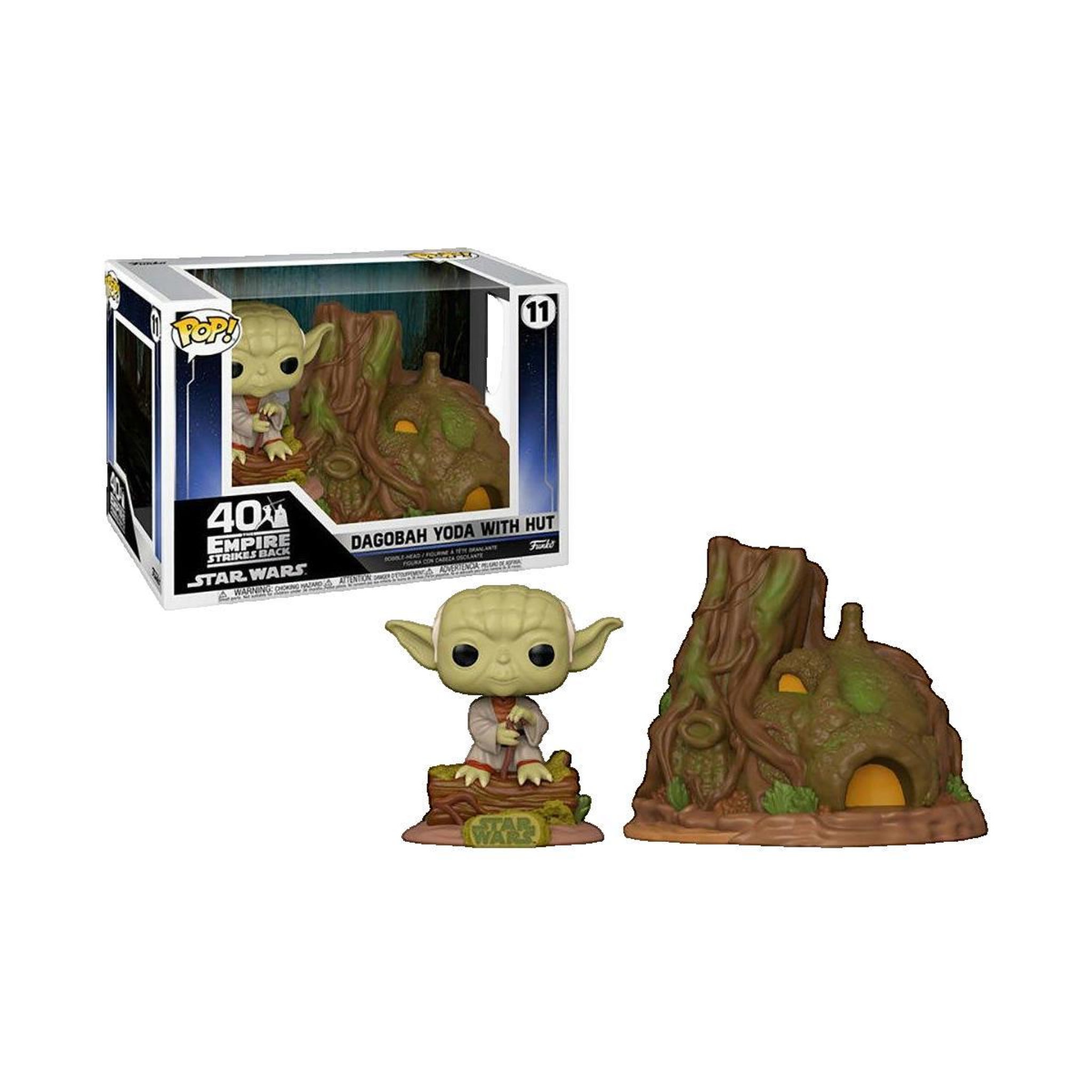 Voir la diapositive 3 : Funko Figurine de collection Funko Pop! Town Yoda verte