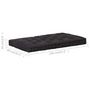 Voir la diapositive 6 : VIDAXL Coussin de plancher de palette Coton 120x80x10 cm Noir