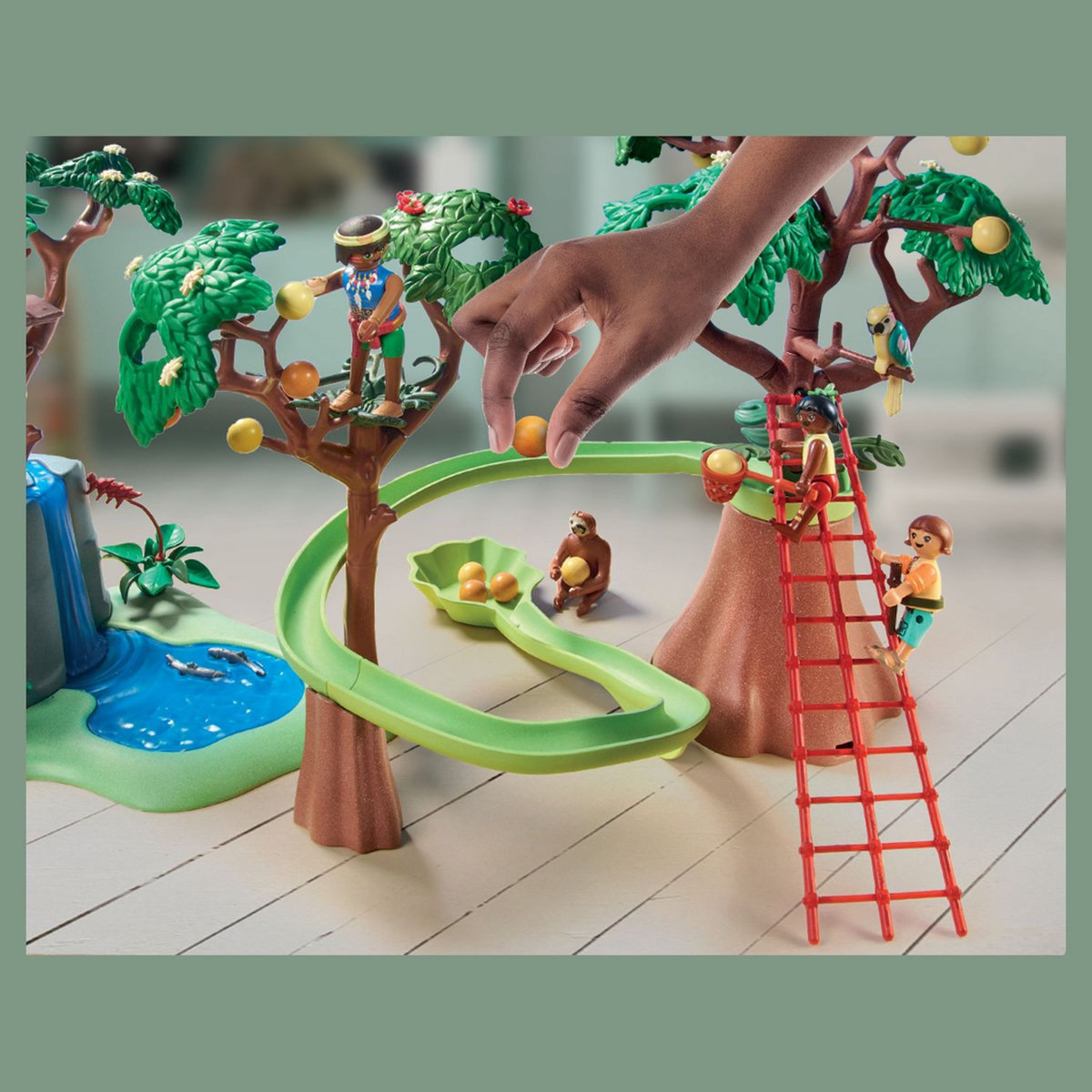 PLAYMOBIL 71142 - Aire de jeu de la jungle 