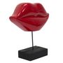 Voir la diapositive 2 : Paris Prix Décoration à Poser  Bouche  19cm Rouge & Noir