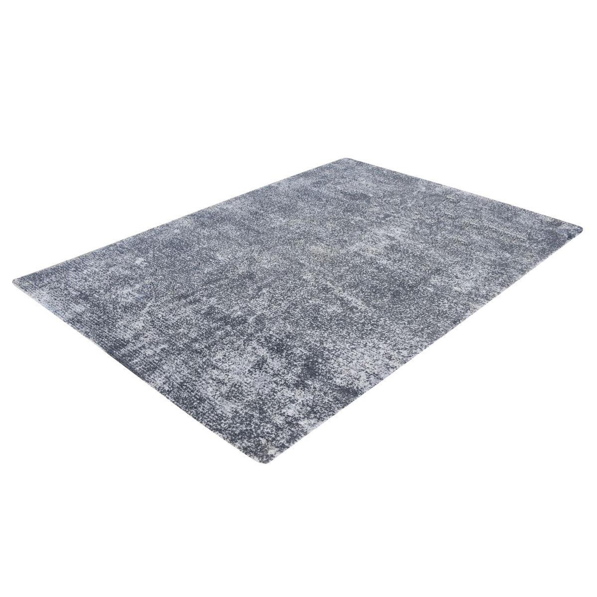 Voir la diapositive 4 : Paris Prix Tapis vintage tissé à la main  etna  bleu clair
