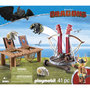 Voir la diapositive 2 : PLAYMOBIL 9461 - Dragons - Gueulfor avec baliste lance-mouton 
