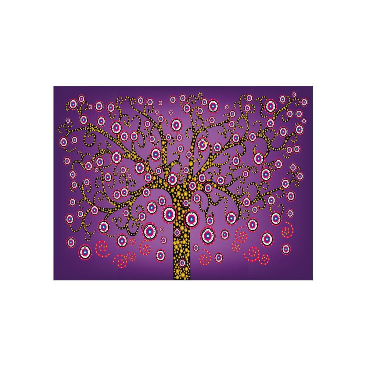 Paris Prix Papier Peint  Abstraction : Arbre Violet