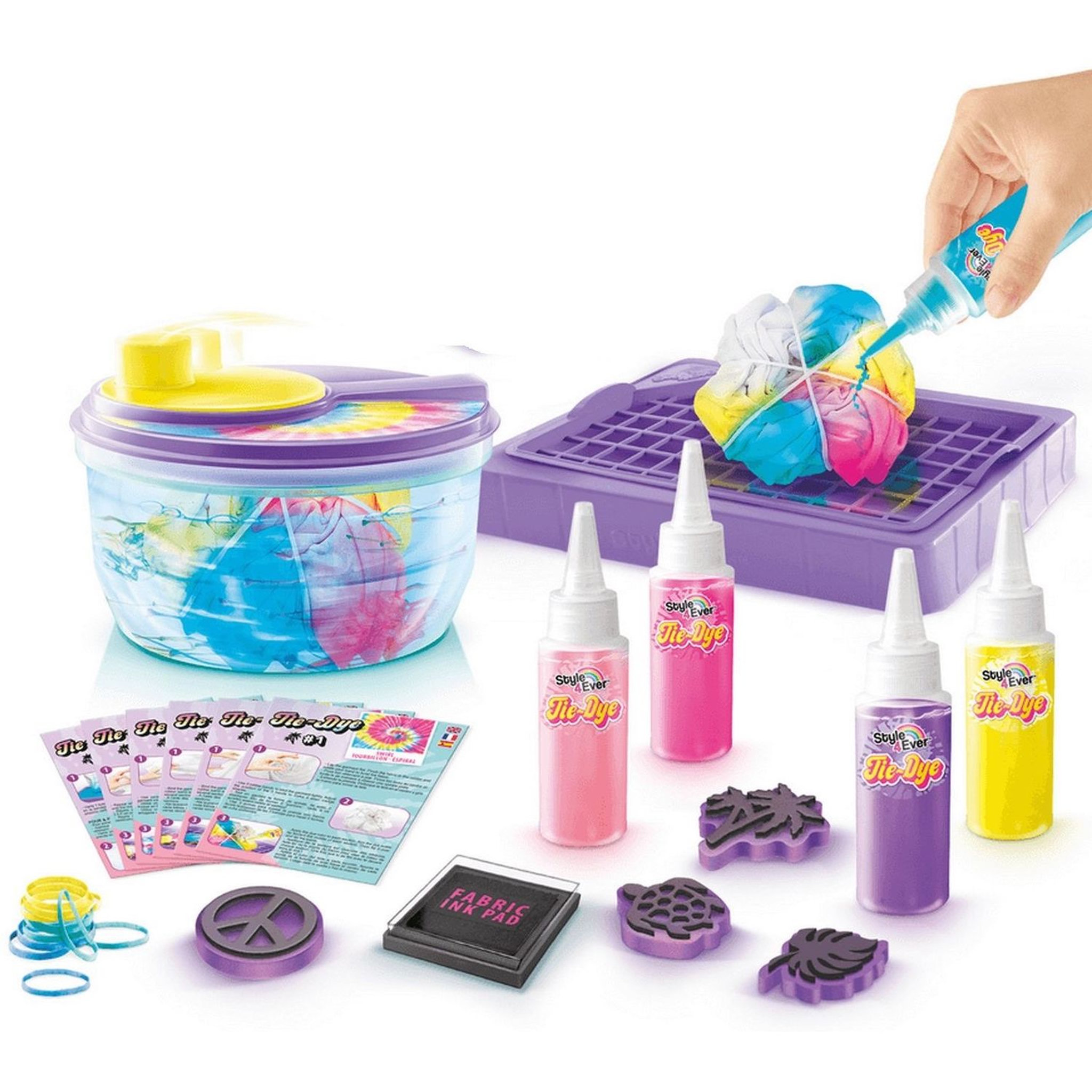 Voir la diapositive 1 : CANAL TOYS Tie dye studio