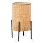 Voir la diapositive 2 : Paris Prix Lanterne sur Pied Bambou  Fernando  62cm Naturel