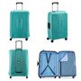 Voir la diapositive 3 : Delsey Grande valise rigide Montcenis TSA polypropylène 76cm